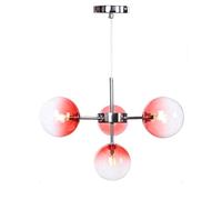 HYHJYMG Mid -secolo lampadario Gradiente Vetro in Vetro a Sospensione Accendere Il soffitto di Illuminazione appesa Apparecchiatura per l'isola della Cucina, Soggiorno da Pranzo, Camera da Letto,