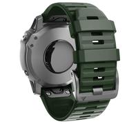 HYHJYMG Per bande Fenix 8 22 mm Sostituzione della fascia di orologio a silicone morbido facile da 22 mm per Fenix 7/Fenix 6 Pro/Fenix 5/Fenix 5 Plus/Approccio S60/S62/Quatix 6 Smartwatch