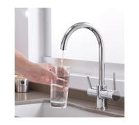 HYHJYMG Rubinetto dell'Acqua Potabile 3 in 1 Rubinetto del lavello da Cucina con filtrazione dell'Acqua Rubinetto del Filtro dell'Acqua, Rubinetto del lavello da Cucina