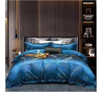 HYHJYMG Set di Biancheria da Letto a Quattro Pezzi Letto a Quattro Pezzi Biancheria da Letto Copripiumino a 4 Pezzi (Una Queen di Colore