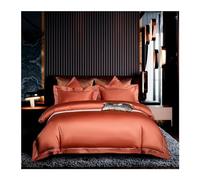 HYHJYMG Set di Biancheria da Letto a Quattro Pezzi Letto a Quattro Pezzi Deluxe 1000tc di Cotone da Letto in Cotone Set 4/6 Pezzi Doppia Regina King Size Piumino Ricamato a filowcase (8-260x230 6pcs