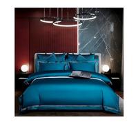 HYHJYMG Set di Biancheria da Letto a Quattro Pezzi Letto a Quattro Pezzi Deluxe 1000tc di Cotone da Letto in Cotone Set 4/6 Pezzi Doppia Regina King Size Piumino Ricamato a filowcase (8-260x230 6pcs