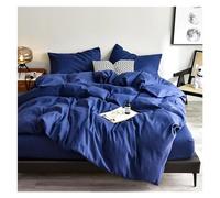 HYHJYMG Set di Biancheria da Letto a Quattro Pezzi Set da Quattro Pezzi, Lenzuola a Letto a Letto Singolo Foglio di Copertura del piumone Camera da Letto, gemello (Viola-Queen
