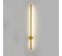 HYJAUSXB Applique da Parete a LED Moderna e Minimalista, Lampada Lunga, Illuminazione per Interni, Illuminazione Semplice in Metallo per Soggiorno, Luce contemporanea, Design SK, illuminante