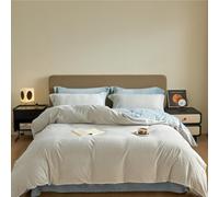 HYJYGM Set di Biancheria da Letto in Velluto di Classe A da 4 Pezzi - Biancheria da Letto Calda Invernale per la casa in 4 Pezzi, Delicata sulla Pelle e Non irritante (Cenere di radice, King)