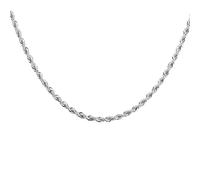 HYJYGX Cordino Argento 5/6MM per Maschi e Ragazzi, Largo 18-30 CM