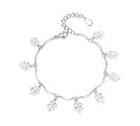 HYJYGX S Bracciale Lucky Clover Bracciale Gioielli Dolci per Le Donne