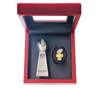 HYKJSHED Espositore for Anello Trofeo del Campionato di Fantasy Football 2025(11)