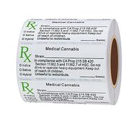 Hylabelest Compliant Identification RX Medical Strain Etichette adesive per vasi medici conformi allo stato (tipo 2)