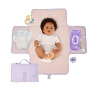 Hylat Baby Fasciatoio Portatile, per Passeggino - Pieghevole e Impermeabile - Ideale per Viaggi e Uscite - Compatto, Leggero e Facile da Pulire - Perfetto per Auto e Bagni Pubblici