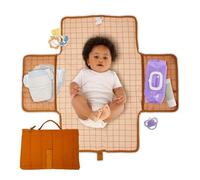 Hylat Baby Fasciatoio Portatile, per Passeggino - Pieghevole e Impermeabile - Ideale per Viaggi e Uscite - Compatto, Leggero e Facile da Pulire - Perfetto per Auto e Bagni Pubblici
