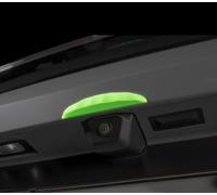 HYLLYP 1 Confezione Copertura per Telecamera Posteriore Auto per Renault 5 e-Tech (2024+),Silicone Protettiva per retromarcia, Protezione Impermeabile con Design Anti-spruzzo,Green