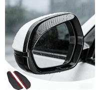 HYLLYP 2 Pezzi Parapioggia Specchietti per Renault Captur 2019-2025, Laterale Auto in PVC Resistente Trama, Antipioggia per specchietti Laterali dell'auto Impermeabili