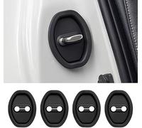 HYLLYP 4 Pezzi Copertura Protettiva per Serratura della Portiera Dell'auto in Silicone per Nissan Qashqai E-Power 2021-2024 (J12), Serratura Portiera Prova Polvere Acqua Antiruggine
