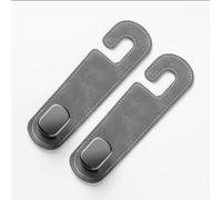 HYLLYP 4 Pezzi Ganci Auto Sedile per BYD Atto 2, Car Seat Back Hook, Gancio per la conservazione dell'auto, per Oggetti e Borse, Gray