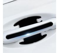 HYLLYP 8 Pezzi Set Pellicola Protettiva per Maniglia Portiera Auto per Audi A7 A1 A2 A3 A4 A5 A6 TFSI, Adesivi in Resina Epossidica Trasparente, AntiGraffio per Maniglie Portiere