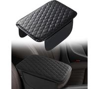 HYLLYP Copri Console Bracciolo Auto per Toyota Prius Plus | Typ ZVW4 | Bj. 2012-2015, Proteggere Tappetini per Braccioli, Tappetini per Braccioli per Auto, Accessori Auto Interno