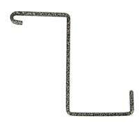 HyLoft 00682 - Gancio aggiuntivo per fissaggio modello 625 e 651, Hammertone, confezione da 4