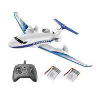 Hylukon Aereo RC G700, Aliante in Schiuma EPP Telecomandato con Giroscopio, Aereo RC a 3 Canali da 2,4 GHz, Aeromodello Ad Ala Fissa per Principianti e Adulti