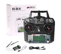 Hylukon Flysky FS-i6X 2.4GHz 10CH AFHDS 2A Trasmettitore RC con ricevitore FS-iA6B per RC Drone Aereo Elicottero