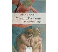 Hyman Gross Crime and Punishment (Tascabile)
