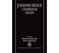 Hyman Gross Jurisprudence: Cambridge Essays (Copertina rigida)