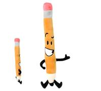 HYMBCFW Giocattolo Peluche Matita, Matita Peluche Cartone Animato Morbida Bambola di Plushie Simpatico Pianta Collectable Plush Toy Cuscino Giocattoli per Bambini Compleanno Feste Regalo(30cm)