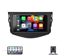 HYMLMY Android 10 Car Stereo Navigazione GPS Doppio DIN per T-oyota RAV4 2006-2012 Navigazione Plug And Play Car Radio Stereo Bluetooth Navigatore satellitare GPS Supporta Uscita RCA Completa WiFi FO