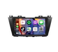 HYMLMY Android 15 9" Doppio DIN Autoradio Navigazione per Mazda 5 CW 2010-2015 con Mirror Link/SWC/Bluetooth/AM/FM Radio Telecamera Autoradio Wireless Wifi RDS EQ 32 (L1 2+32G)