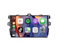 HYMLMY Android 15 9" Doppio DIN Autoradio Navigazione per Toyota Corolla E140/150 2007-2013 con Mirror Link/SWC/Bluetooth/AM/FM Radio Telecamera Autoradio Wireless Wifi RDS EQ 32 (L3 4+64G)