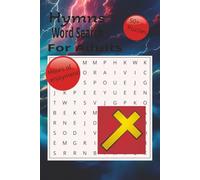 Hymns Word Search for Adults: Word Searches with Easy to Read Print about Hymn Word Search Puzzle Book, Christian Hymns Word Search, Hymn Word Search ... Gift for Vacations, Holidays, Relaxing times