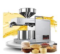 Hynbdes Pressa per olio,pressa per olio d'oliva automatica, pressa per olio commerciale, macchina per l'estrazione dell'olio per la spremitura di arachidi, semi di sesamo e colza