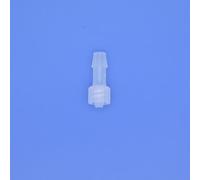 Hynec - Connettore Luer Lock maschio in polipropilene, 25 pezzi, raccordi per tubi Luer, per laboratorio, prodotti chimici, industria alimentare, resistente al calore, non reattivo, 6,4 mm