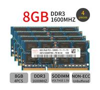 Hynix 32GB 16GB 8GB 4GB DDR3 1600MHz PC3-12800S 2Rx8 Laptop Memoria SDRAM LOT IT