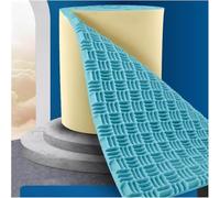 HynJGih Imbottitura insonorizzante, cuscinetto in schiuma antirumore con pressione forte, pannello da parete in schiuma autoadesivo for cinema a parete(1.97in,39x1969in)