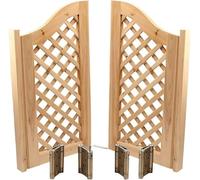 HynJGih Interieur Louvre Swing Deur, Massief Hout Zelfsluitende Bar Behuizing Deur, Aanpasbare Grootte Kleur(120x90cm)