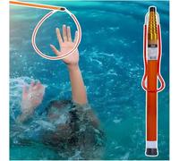 HynJGih Telescoping Life Saving Pole，High Visibility Emergency Rescue Rod with Night Reflective Design