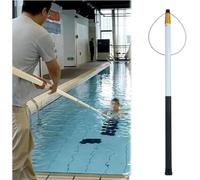 HynJGih White Extendable Swimming Pool Rescue Pole, for Emergency Life-Saving