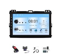 HYNMSM 9 pollici 2 Din Android 14 HD Autoradio touchscreen per Toyota Land Cruiser Prado 120 2004-2009 con navigazione GPS Bluetooth Wireless Carplay Comandi al volante Telecamera di backup AHD (F2 (