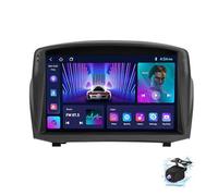 HYNMSM Doppio DIN Android 14 Autoradio Stereo Touchscreen da 9" per Ford Fiesta Mk6 2008-2019 con Carplay, Navigazione GPS, Telecamera di Backup AHD Comandi al Volante Radio FM/Bluetooth/USB (P3(2G+3
