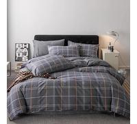 Hynyjxjy C,1.8m, Completo Letto Set Lenzuola Matrimoniale Da 4 Pezzi Set Biancheria Da Letto A Righe Per Tutte Le Stagioni Lettino Leggero in Sacco Per Dormitorio Per Ragazzi Uomini E Donne