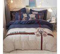 Hynyjxjy D,1.5m, Completo Letto Con Cerniera Set Lenzuola Matrimoniale Biancheria Da Letto Morbida E Traspirante Per Tutte Le Stagioni Collezione Di Biancheria Da Letto Per Ragazze Adolescenti