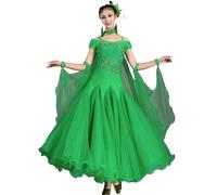 Hynyjxjy G, XXL, abito da ballo da donna, per danza classica, stile moderno, per danza e tango Foxtrot