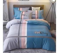Hynyjxjy H,1.5m, Completo Letto Con Cerniera Set Lenzuola Matrimoniale Biancheria Da Letto Morbida E Traspirante Per Tutte Le Stagioni Collezione Di Biancheria Da Letto Per Ragazze Adolescenti