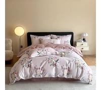 Hynyjxjy H,1.5m, Completo Letto Set Letto Semplice E Moderno Lenzuola in Morbido Cotone 4 Pezzi Letto in Un Sacco Copripiumino 100% Cotone Con Copripiumino, Lenzuola, Federe E Federe