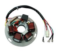 Hyp Statore Piaggio Vespa Pxe 125 Cc 6 Poles/4 Pins With Electric Start