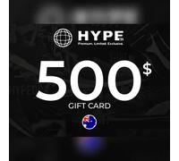 Hype DC Gift Card 500 AUD Key - AUSTRALIA