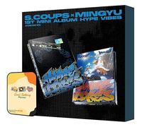 HYPE VIBES S.COUPS X MINGYU (SEVENTEEN) Album [BUDDY VER. (Standard ver.)]+Pre Order Benefits+BolsVos Idol-Inspired Freebies (1st Mini Album)