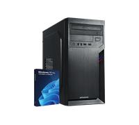 HYPER BYTE® Office Pc - Computer con AMD Ryzen 3 a 4,0 GHz | 32 GB DDR4 di RAM | disco rigido SSD da 1 TB | Win 11 Pro | Wifi | PC fisso per ufficio
