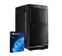 HYPER BYTE® Office Pc - Computer con AMD Ryzen 3 a 4,0 GHz | 32 GB DDR4 di RAM | disco rigido SSD da 1 TB | Win 11 Pro | Wifi | PC fisso per ufficio